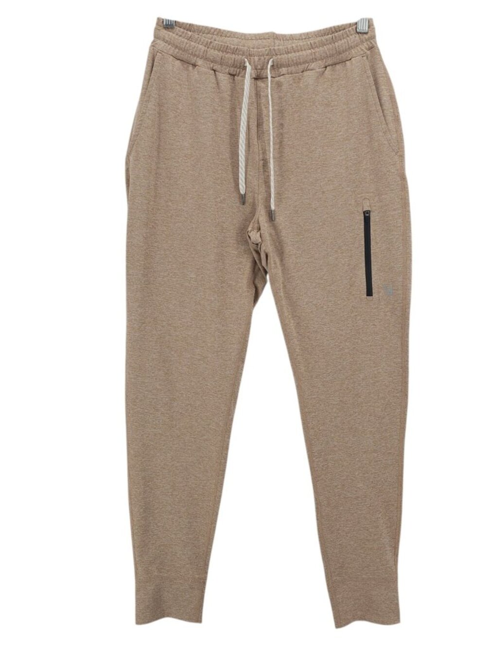 VUORI Men's Sunday Performance Jogger Light Brown Tan Heather EUC Size XS